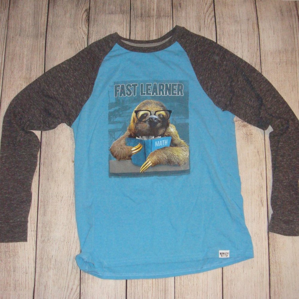 Berzy Fast Learner Long Sleeve T-Shirt XXL (18)